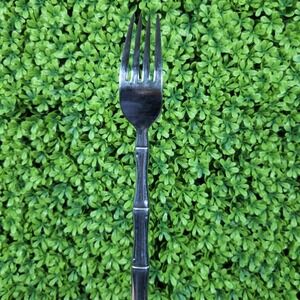 Cambridge Silversmiths Mambosa Bamboo Dinner Fork 18/10 SS Silver 8.25"